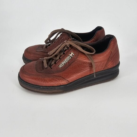 Mephisto Match Air Jet Runoff Brown Casual Sz 6.5 US Comfort Classic Casual - Picture 2 of 11